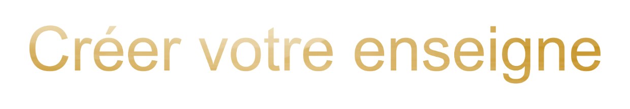 Enseigne de maison / professionnelles "Créer votre enseigne"