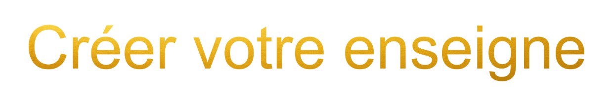 Enseigne de maison / professionnelles "Créer votre enseigne"