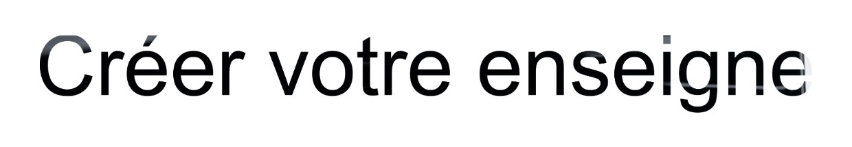 Enseigne de maison / professionnelles "Créer votre enseigne"