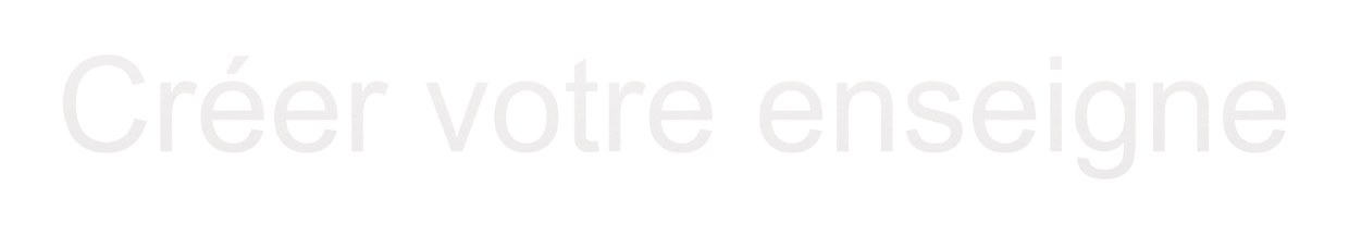 Enseigne de maison / professionnelles "Créer votre enseigne"