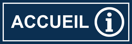 Plaque de porte accueil aluminium
