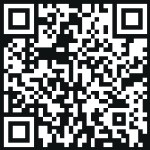 Plaque qr code aluminium noir