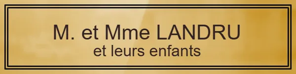 Plaque funeraire laiton - en Laiton poli miroir - taille 200x50 mm - Laiton poli miroir • 200x50 mm • Sans fixation