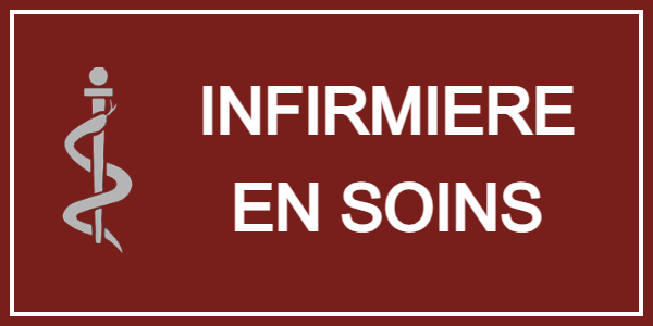 Plaque Infirmerie - Plaque personnalisée - en aluminium rouge