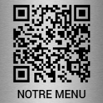 Plaque Qr Menu Restaurant - Plaque personnalisée - en inox